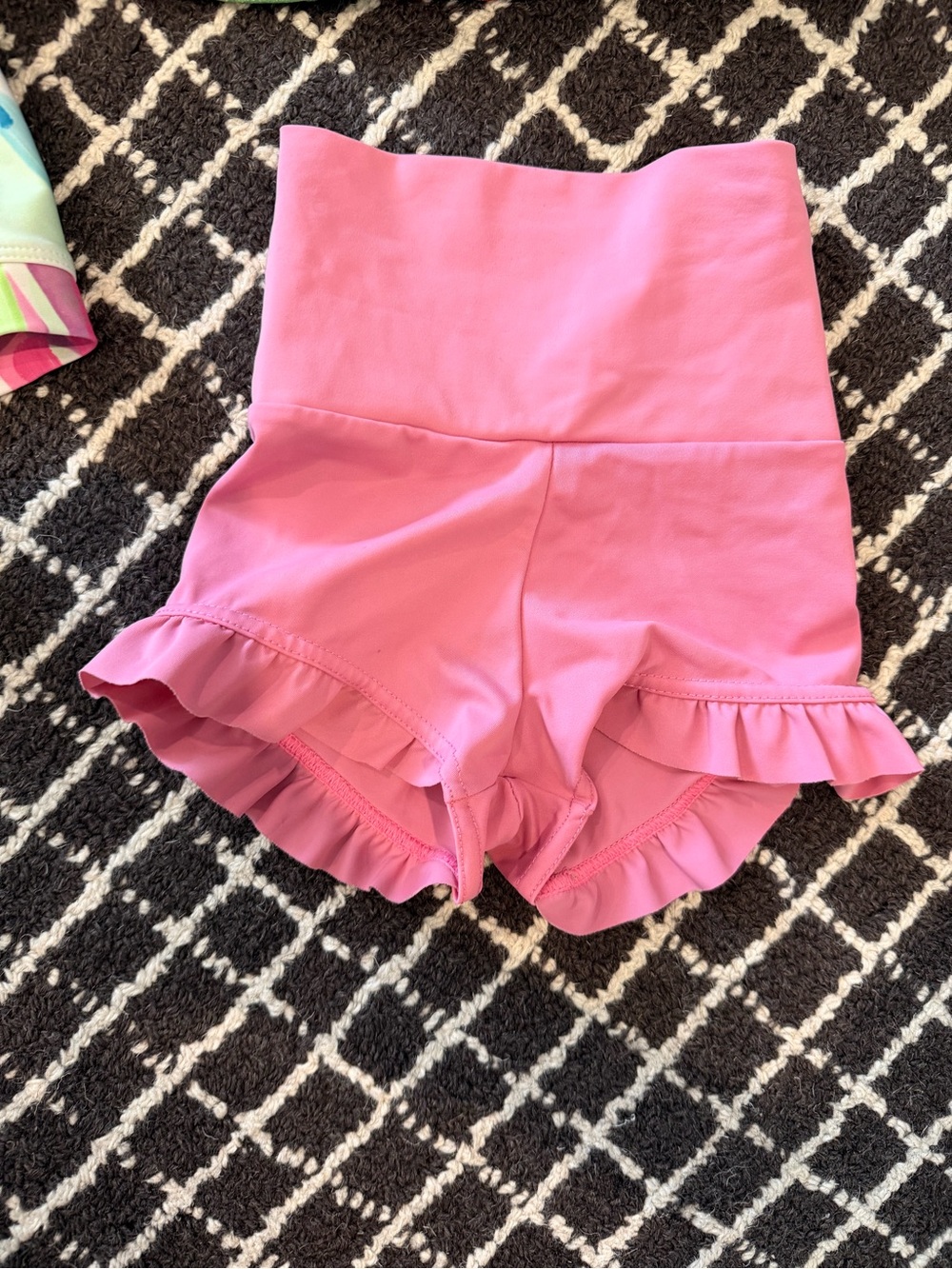 balera Pink Ruffle Dance Shorts